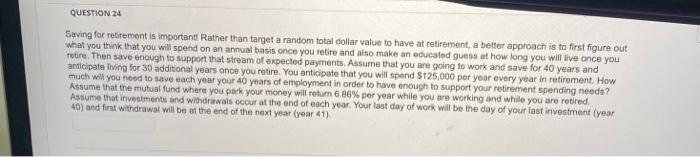  Saving for retirement is important Rather than target a random total