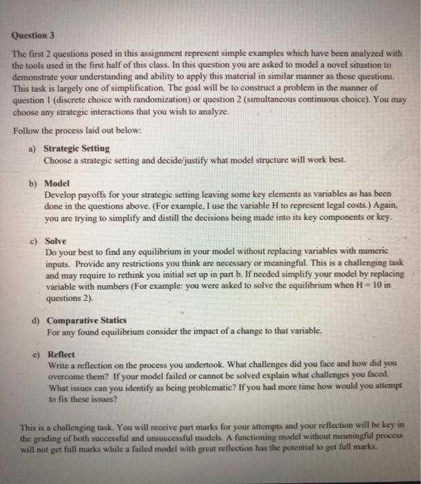  please answer Q3 only by using Q1 and Q2 as a
