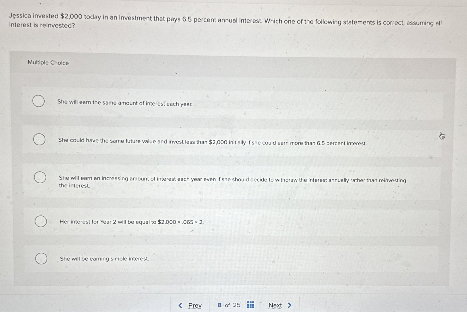  Computing the present value of a future cash flow to determine
