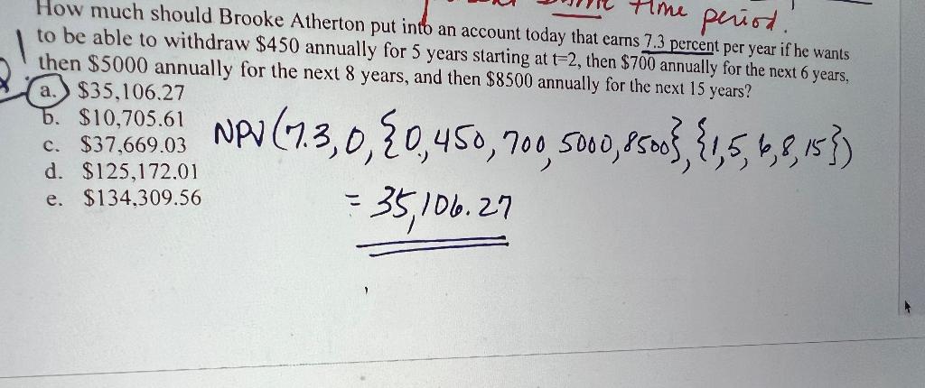 Please explain the calculation procedure of this problem. What is the meaning