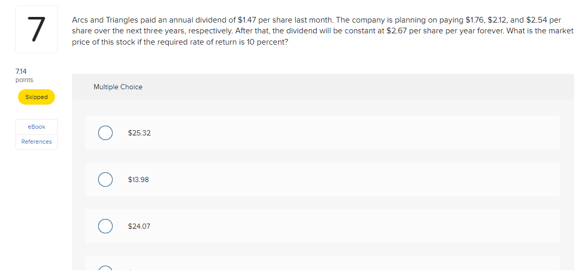 at a rate of 2% forever after that point. What is one