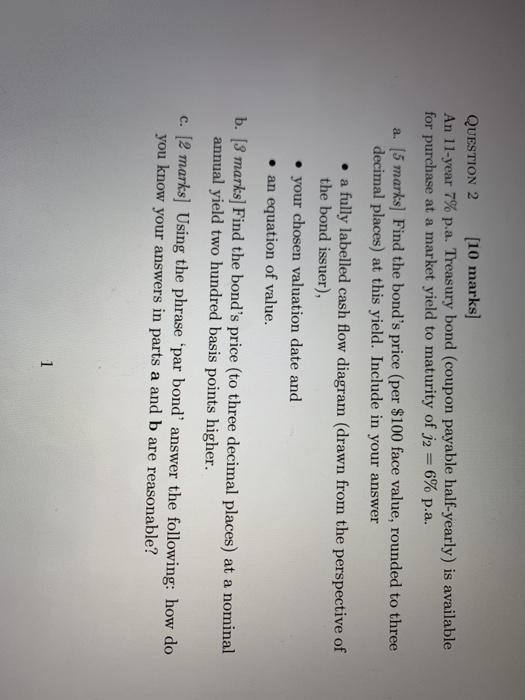 Gladys buys a 270-day bank bill with a face value of $100000