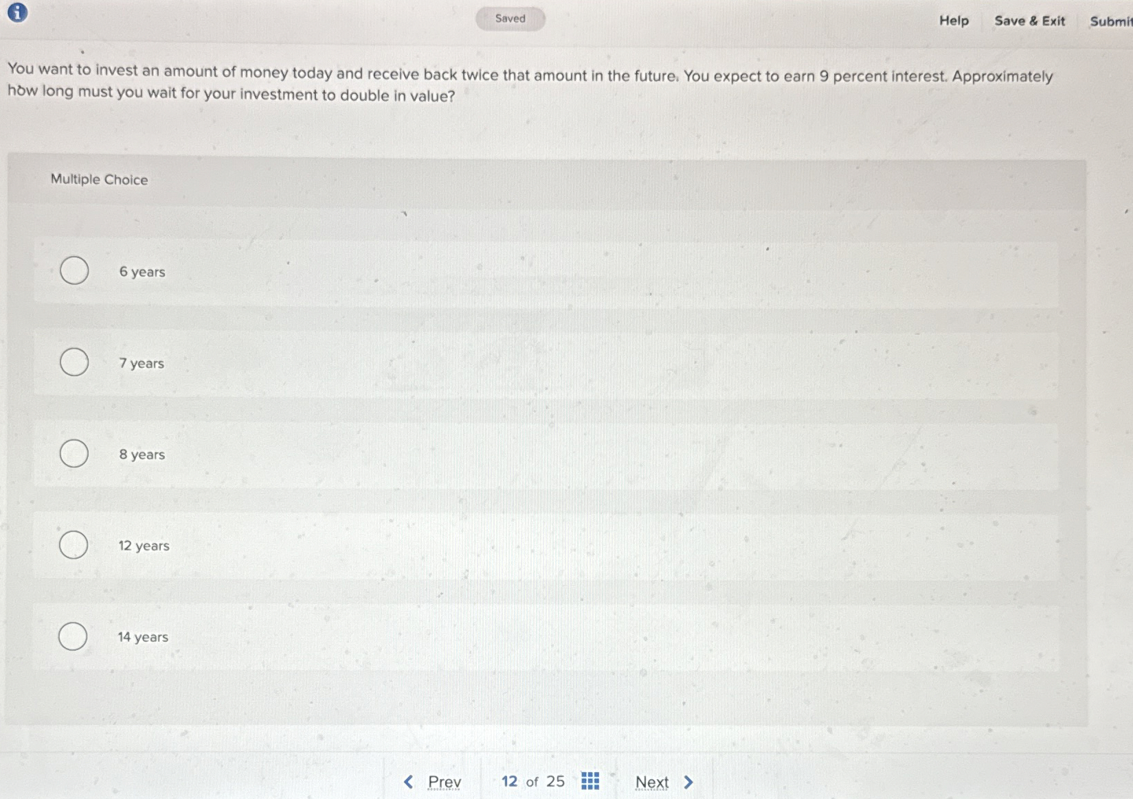  Computing the present value of a future cash flow to determine