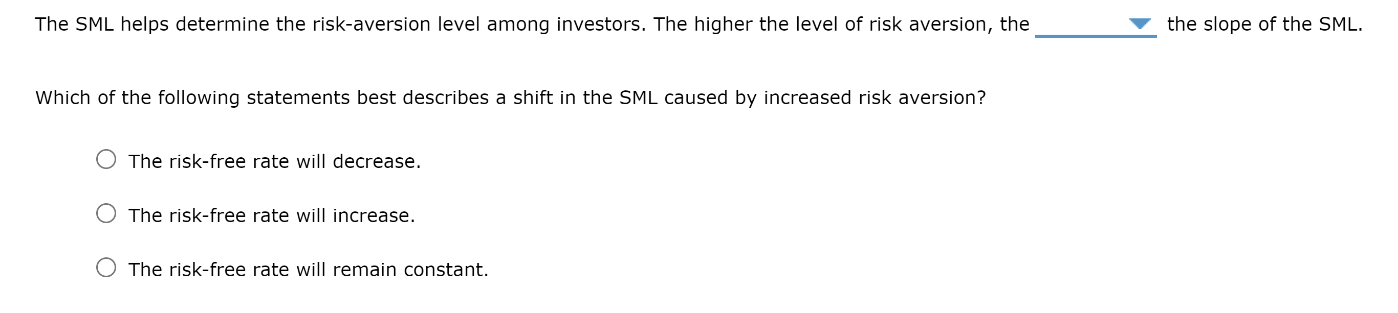 that follows: An analyst believes that inflation is going to increase by