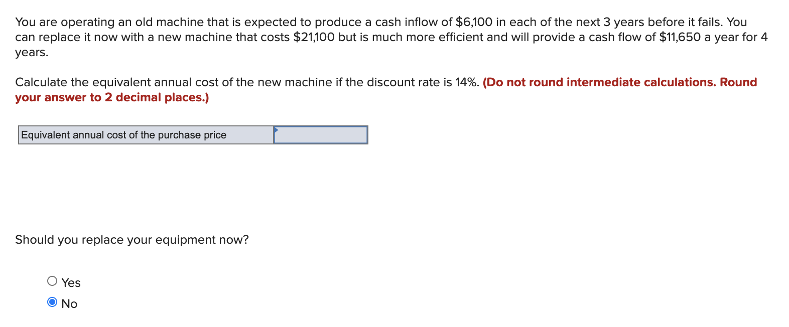 Please follow all instructions and answer correctly. You are operating an old