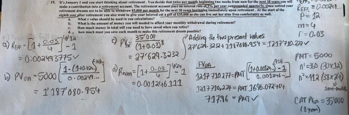 Using the TVM Money Formula Sheet, is question B) PVoa or PVad?