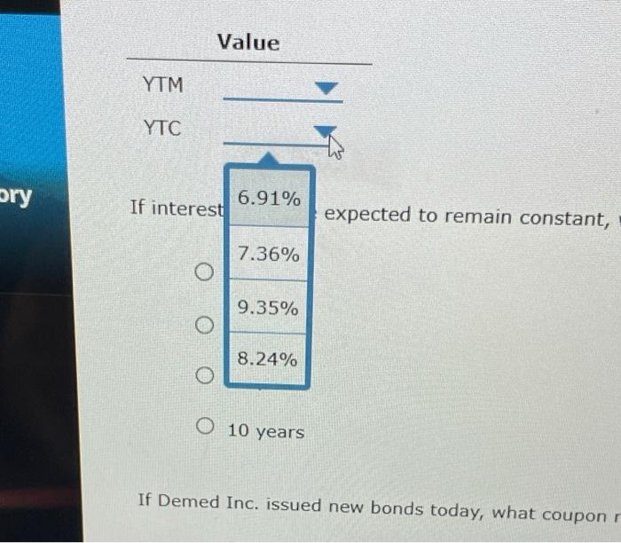 This percentage return is referred to as the bond's yield. Yield to