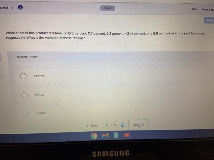  ssessment Saved Help Save & E Windsor stock has produced returns