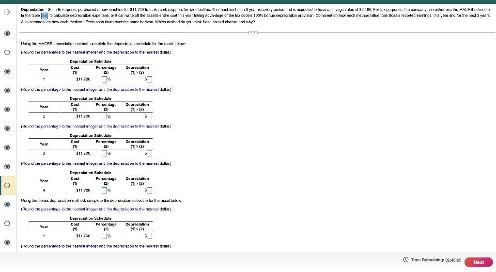 and why? Data table (Click on the icon here in order to