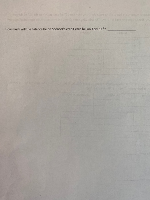 from the 12 of each month to the 11" of the next