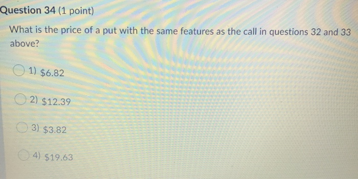 strike of $90 and maturity of 9 months (0.75 of one year),