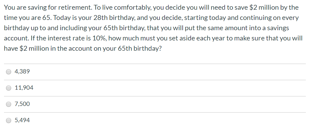 Please show equations and work as needed. Also make the answer clear.