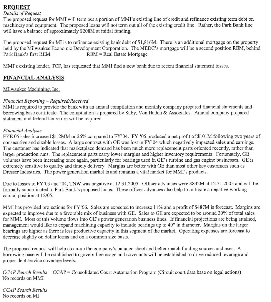 CASE This company is a Subchapter S Corporation. The company with the