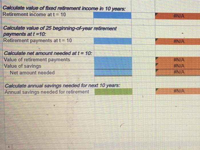 live for 25 years after he retires, until he is 85. He