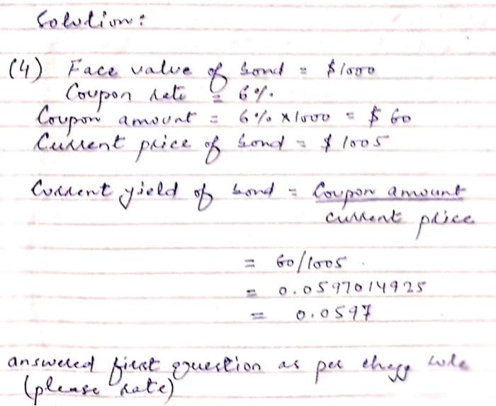 A 27-year bond with a 6% annual coupon is issued at $1.000.