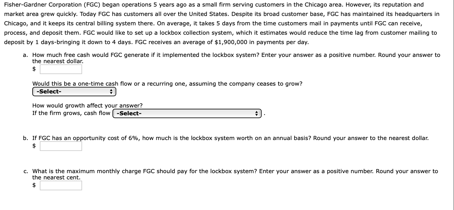  Would this be a one-time cash flow or a recurring one,