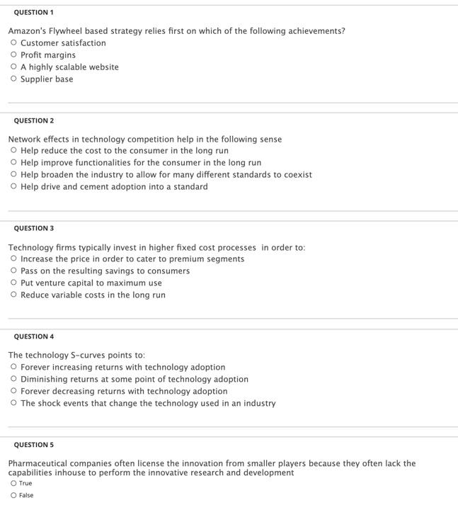 the following achievements? Customer satisfaction O Profit margins O A highly scalable