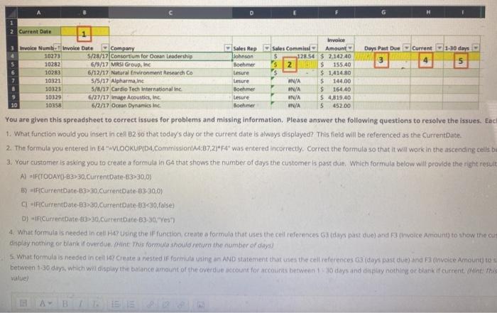  D N Current Date Days Past Du Current 1-0 days 5