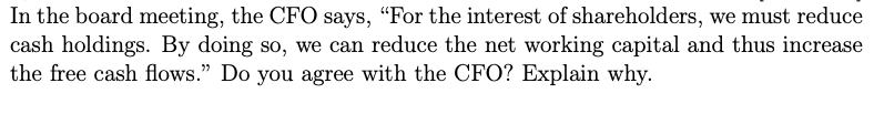 and discuss why you agree or disagree with it. You must assess