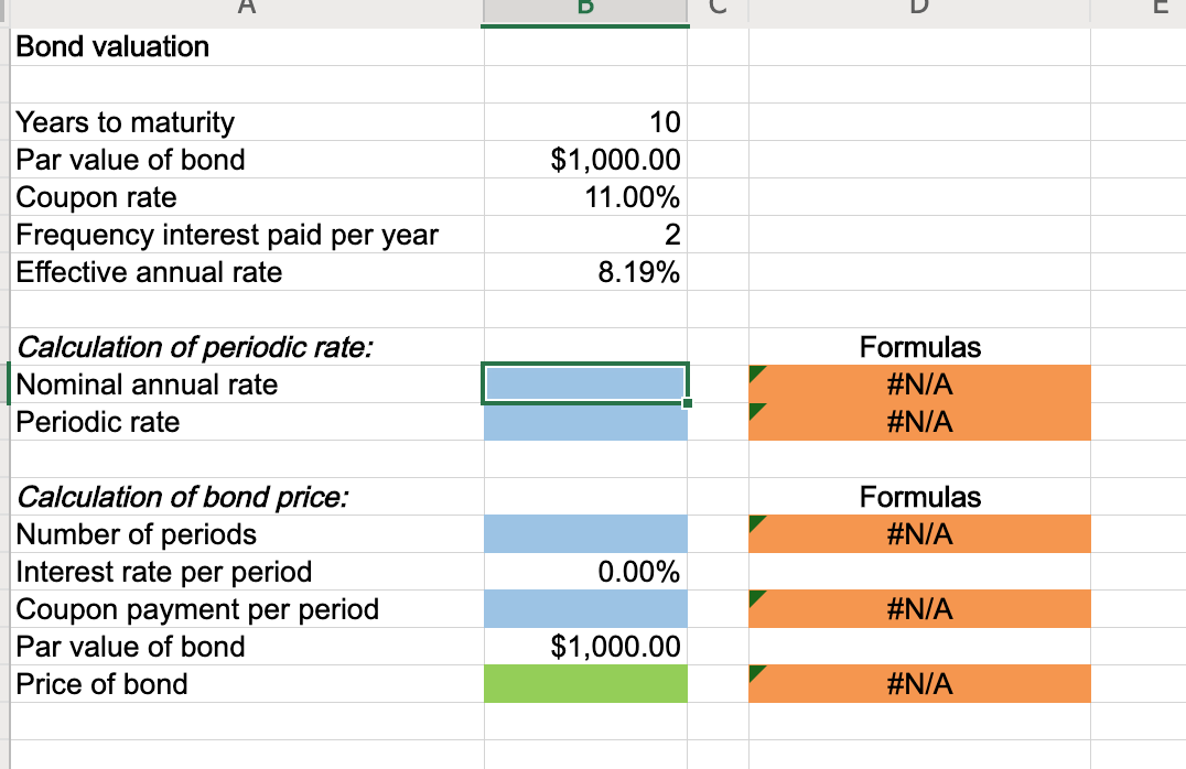 10-year, $1,000 par value bond. Its coupon rate is 11%, and interest