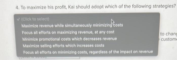 to understand the profit equation and the relationship between sal Profit =