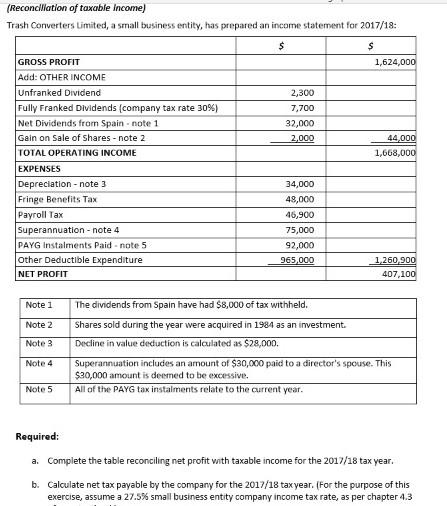 This is Question This is Answer Format Only put up values