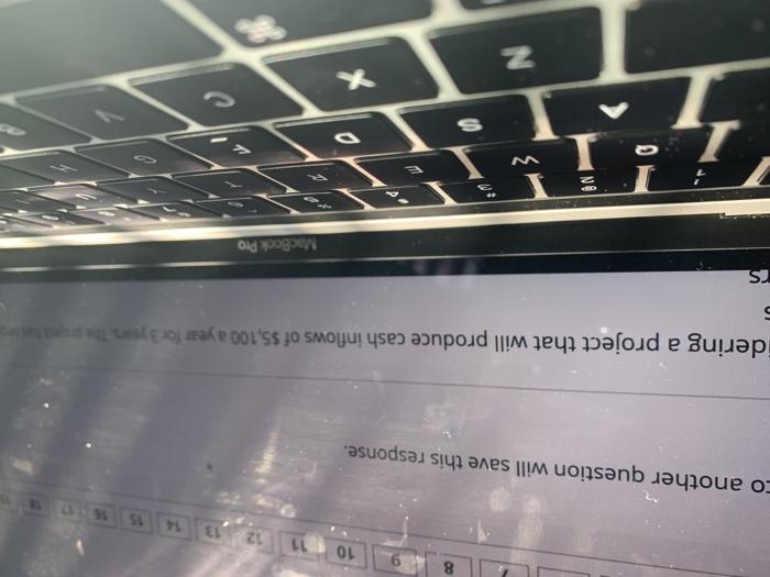 will produce cash inflows of $5,100 a year for 3 ye .91