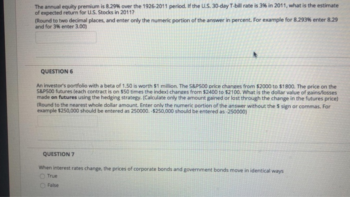 to estimate expected returns and measures of risk Estimation of equity risk