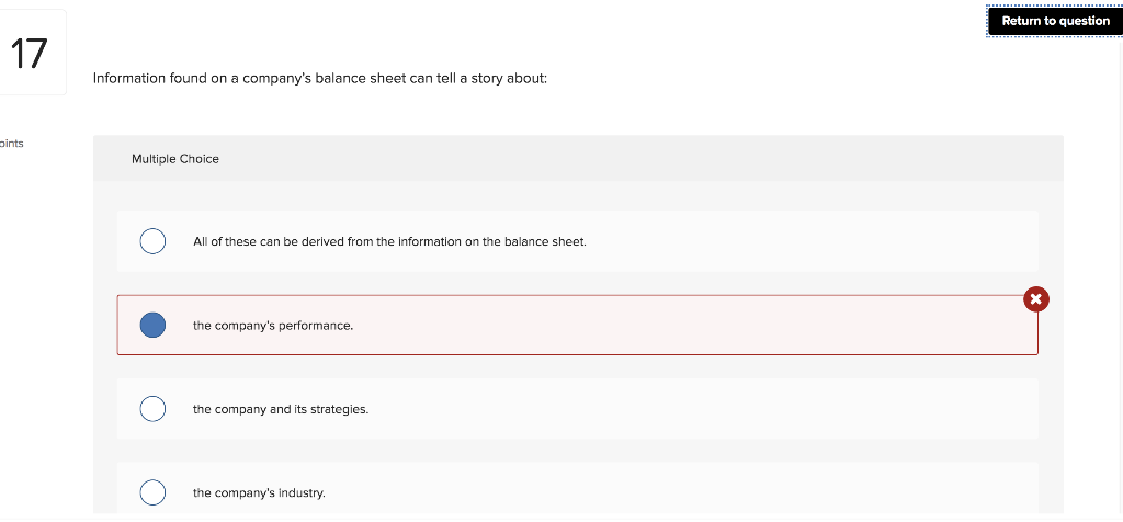 various countries: 4 points Multiple Choice have an objective designed to provide