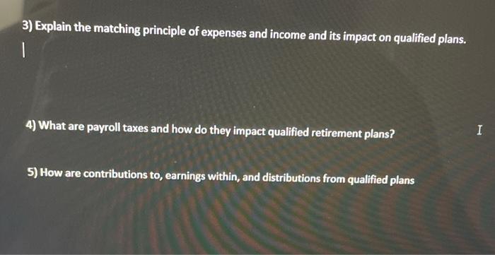 please help, doeks thave to be a long answer 3) Explain the