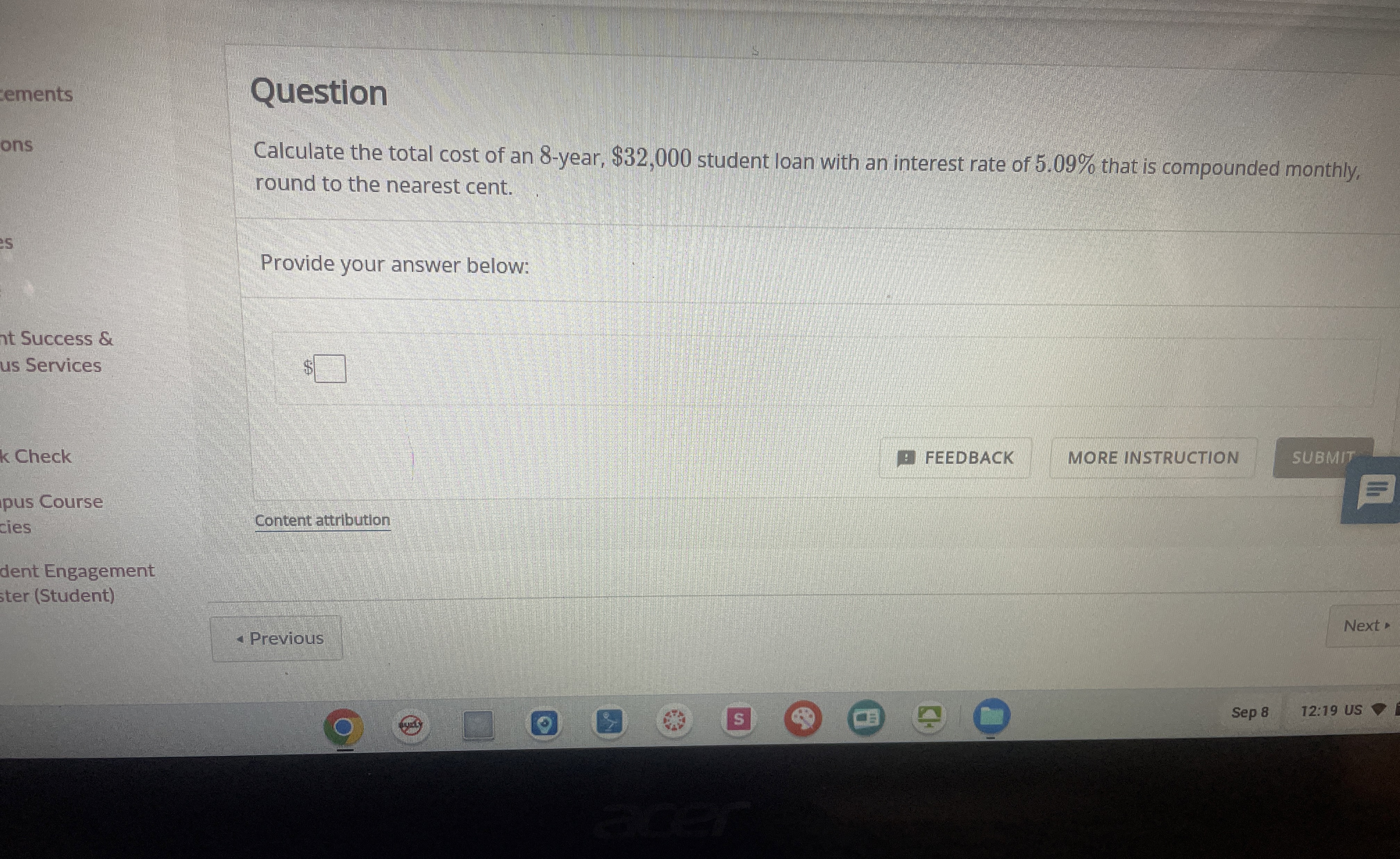  What are some situations in which getting a private student loan