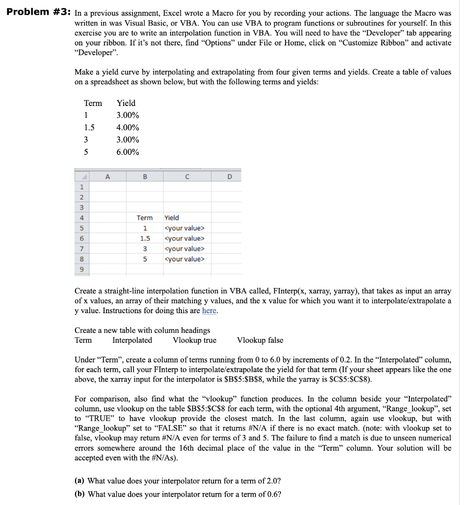 Please help!! I've been attempting this for a few hours. Problem #3: