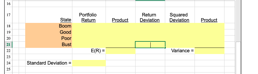and 40 percent in B. What is the expected return of the