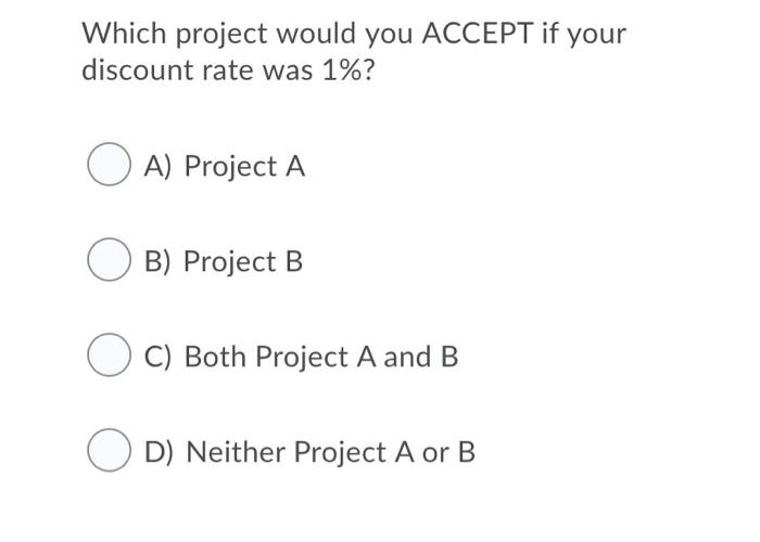 A costs $60,000 and generates cash flows of $9,000 for 10 years.