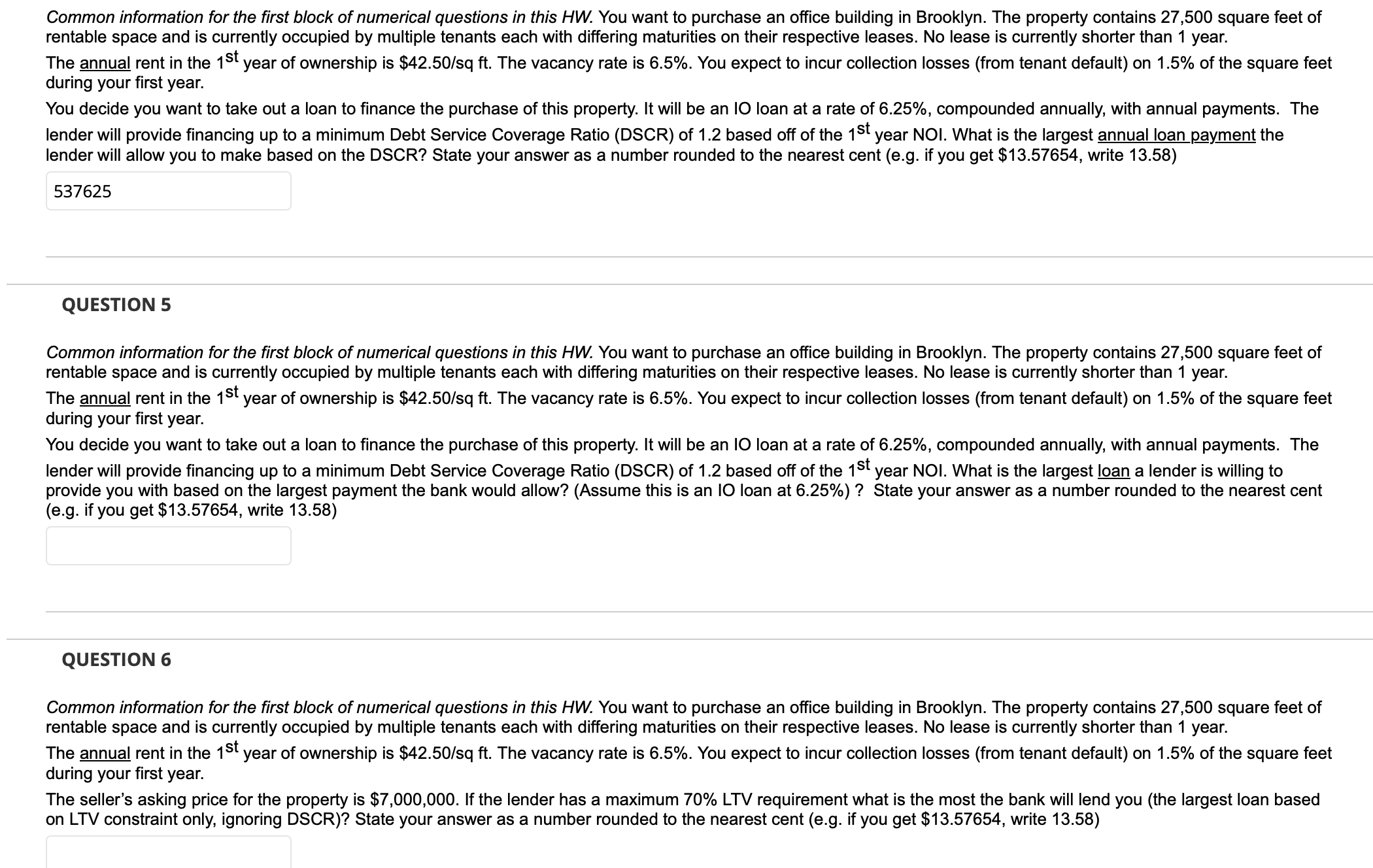 Please answer all questions and provide working(with excel if possible). Thank you!