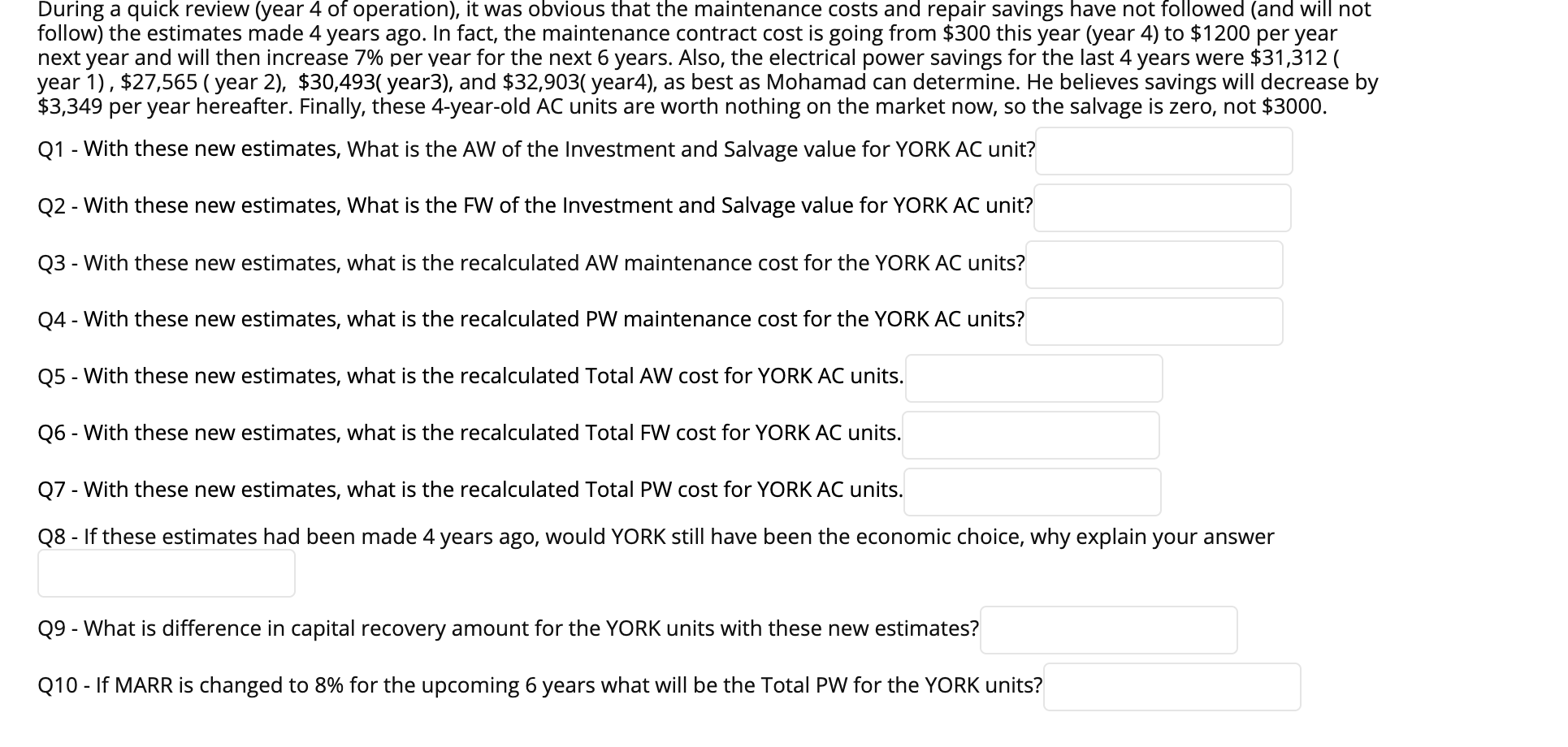 economic analysis 4 years ago when he decided to place an new