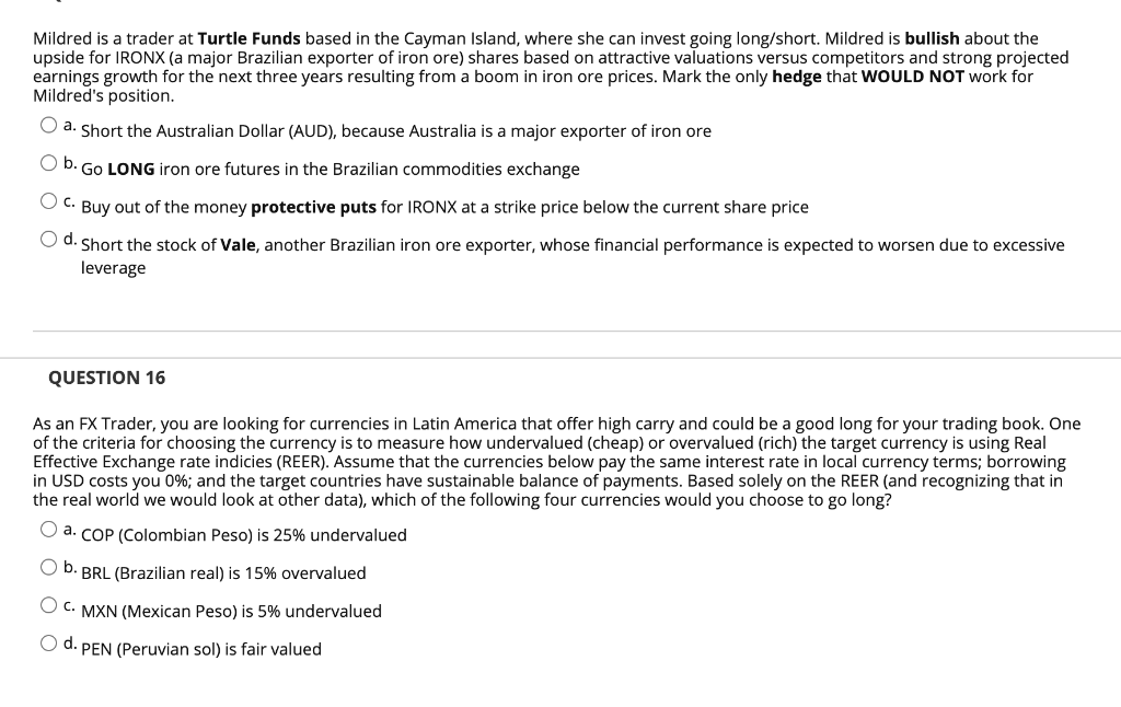 Mildred is a trader at Turtle Funds based in the Cayman