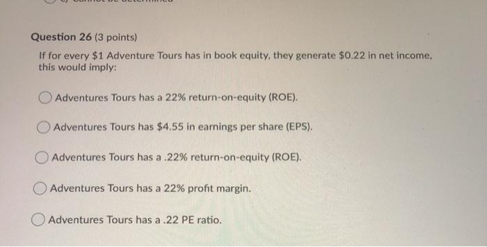 in ROE in 2019 is most likely driven by what firm characteristic?