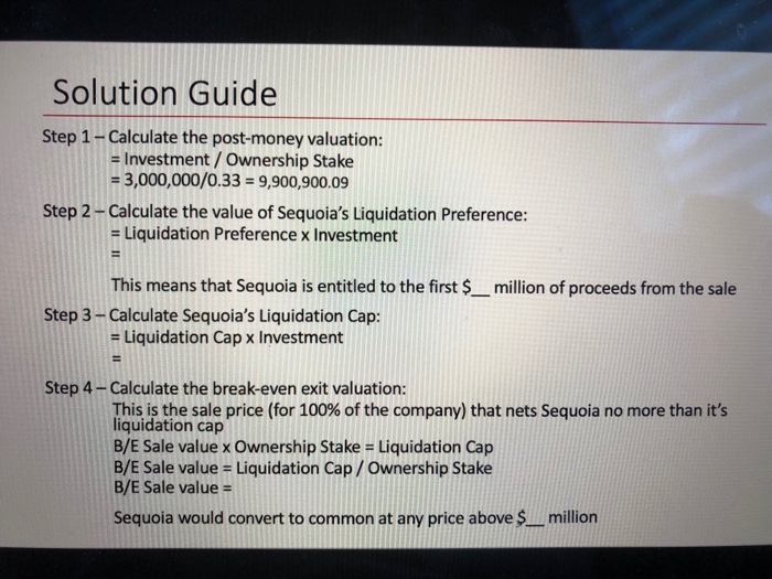 ownership with its investment structured as follows: .Receive 3,000,000,000 shares ($1.00 per