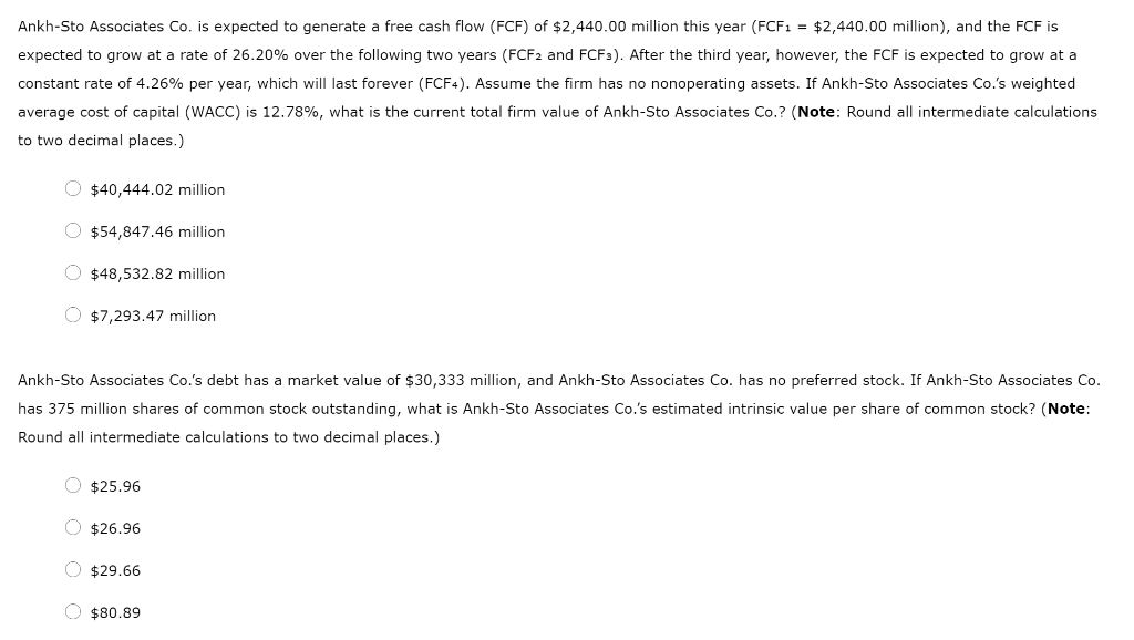 Please explain the steps taken and formulas used please! Thanks in advance.