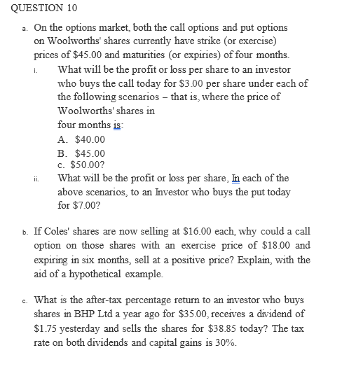 Please remember, - Provide proper working for each problem. - Use proper