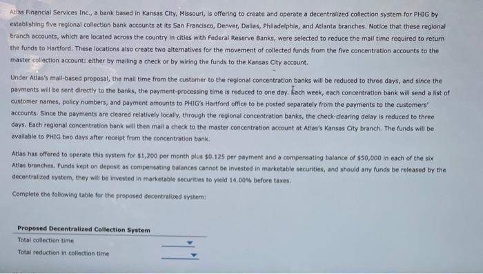 you! what part is unclear? 3. An assessment of a centralized versus