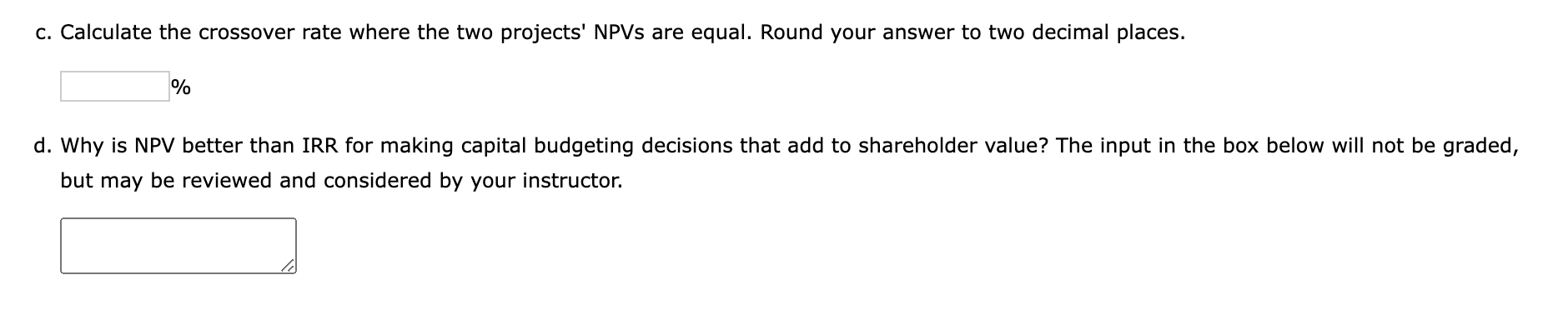 requires a $39 million expenditure on a large-scale integrated plant that would