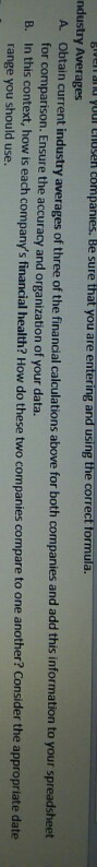 of the first company (Company A ? How is the stock performing?