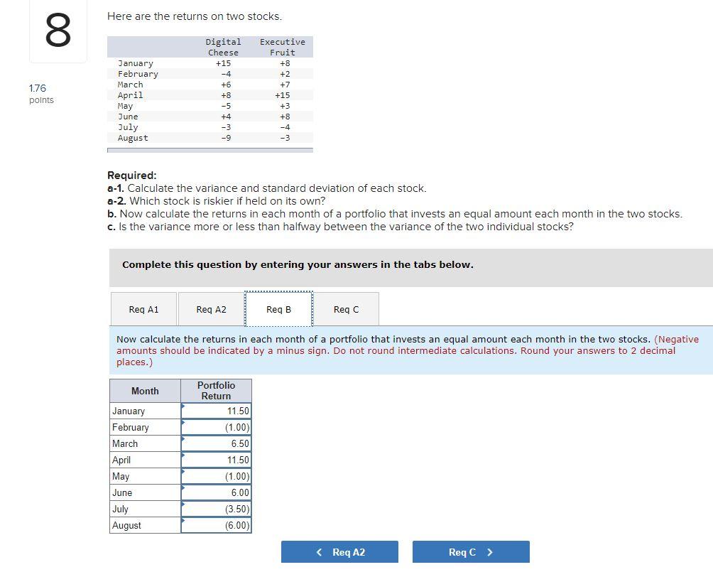 -4 +6 +8 -5 +4 -3 -9 Executive Fruit +8 +2 +7