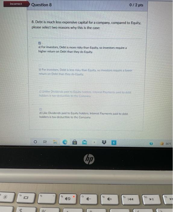 what else... a) Long-Term Liabilities b} Capital Structure Statement of Cash Flows