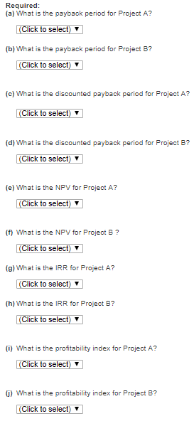 any, you require a 6 percent return on your investment. Cash Flow
