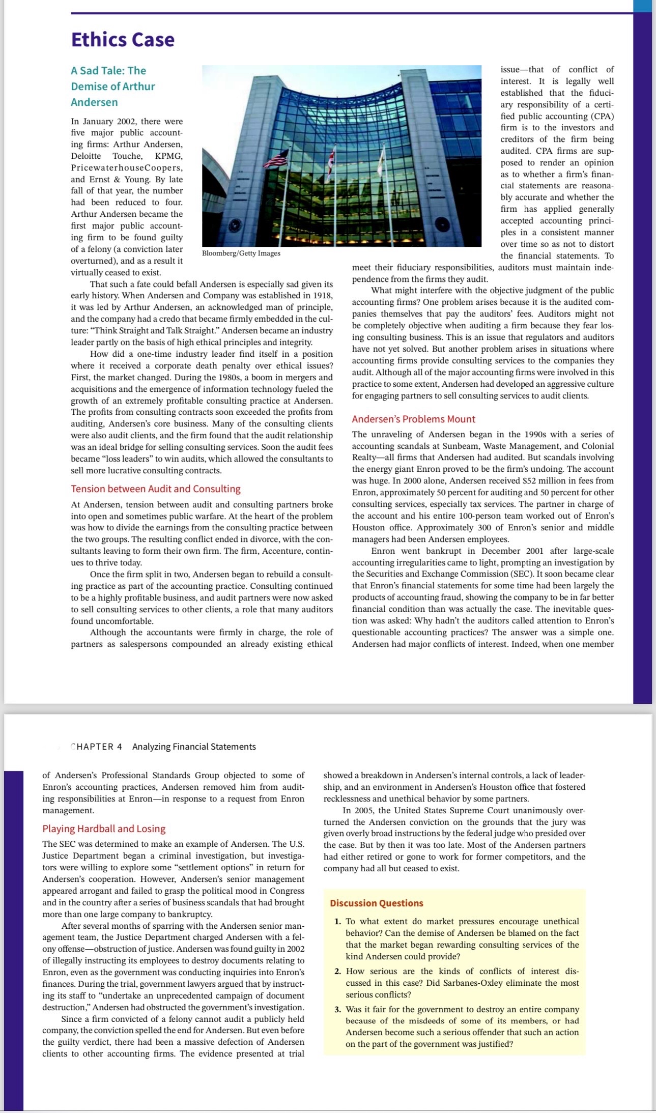  Write about the discussion qustions in page 2 