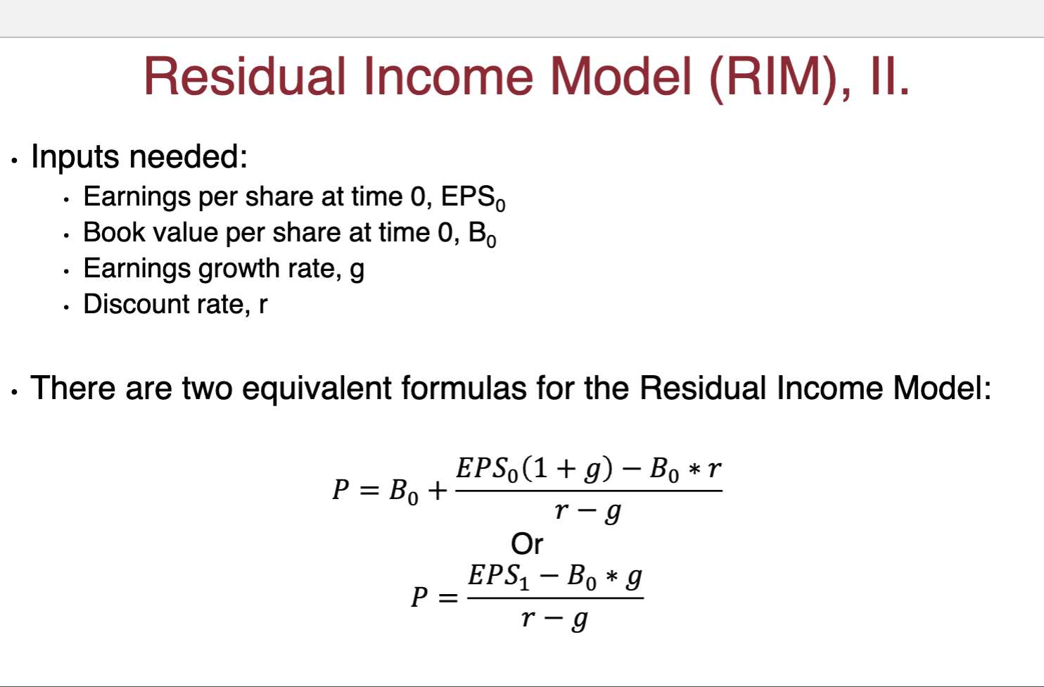 Can you solve the question using the following equations provided please and
