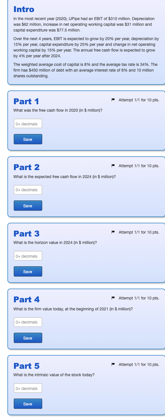 Intro In the most recent year (2020), UPipe had an EBIT